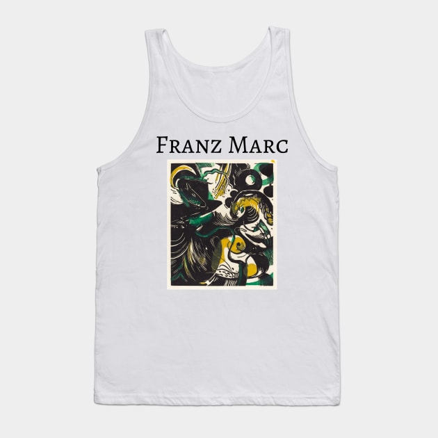 Franz Marc abstract Tank Top by Cleopsys